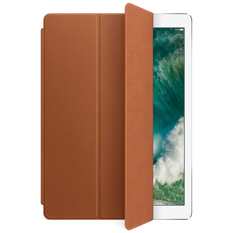 Apple Leather Smart Cover Saddle Brown for iPad Pro 12.9-Inch