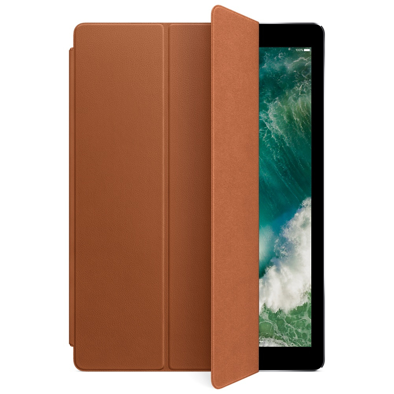 Apple Leather Smart Cover Saddle Brown for iPad Pro 12.9-Inch
