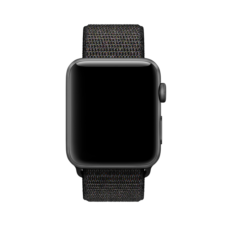 Apple Black Sport Loop for Apple Watch 42mm (Compatible with Apple Watch 42/44/45mm)