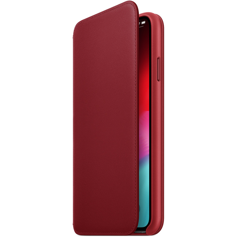 Apple Leather Folio (Product)Red for iPhone XS Max