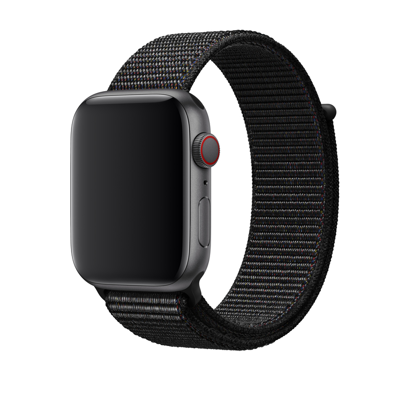 Apple 44mm Black Sport Loop Large for Apple Watch (Compatible with Apple Watch 42/44/45mm)
