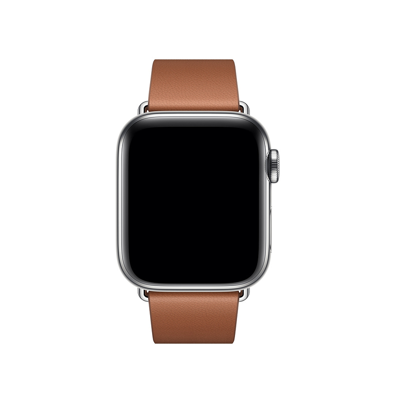Apple 40mm Saddle Brown Modern Buckle Small (Compatible with Apple Watch 38/40/41mm)