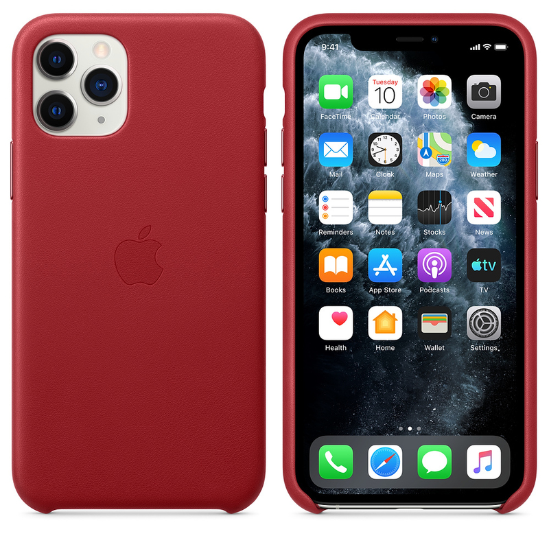 Apple Leather Case Product Red for iPhone 11 Pro