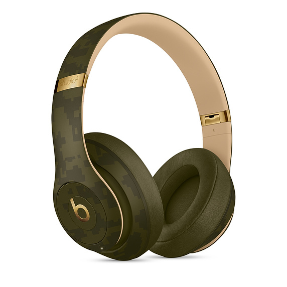 Beats Studio3 Beats Camo Collection Forest Green Wireless Headphones