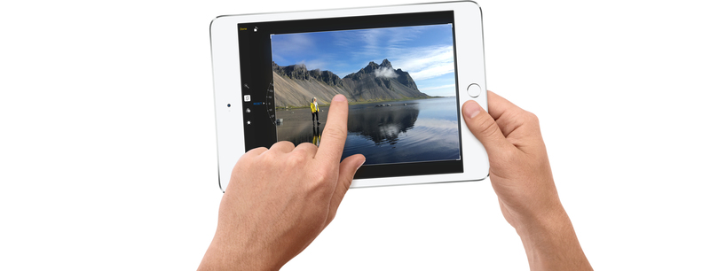 Apple iPad Mini 4 128GB Wi-Fi +Cellular Silver Tablet