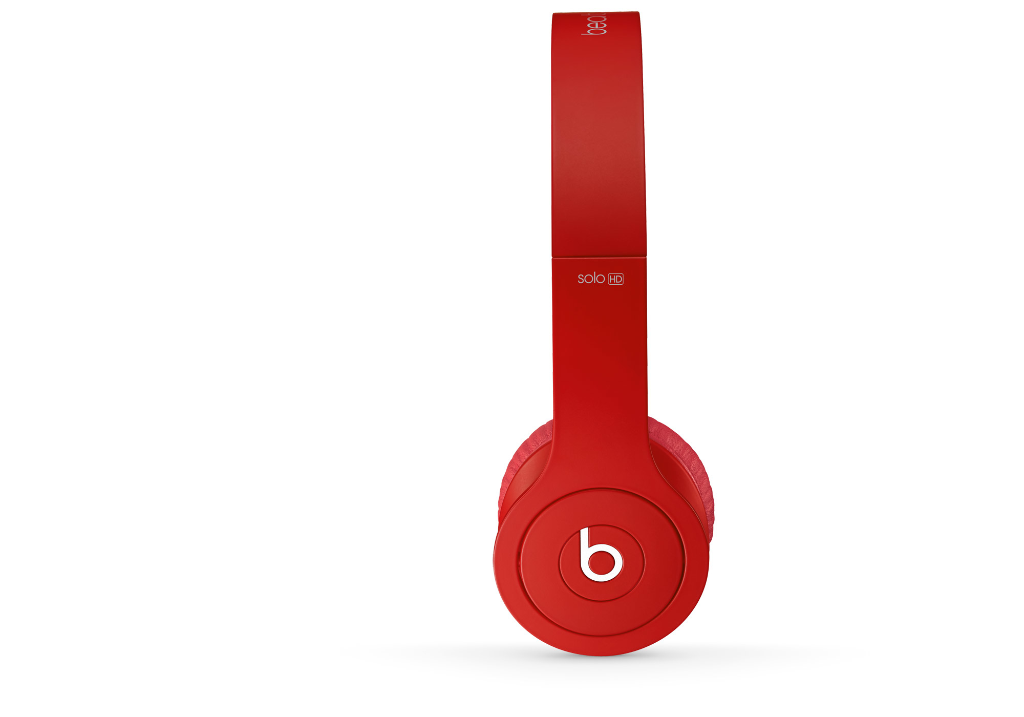Beats Solo HD Drenched In Red Headphones