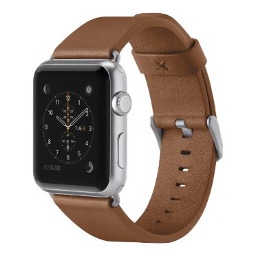 Belkin Classic Leather Band Tan For Apple Watch 42mm (Compatible with Apple Watch 42/44/45mm)