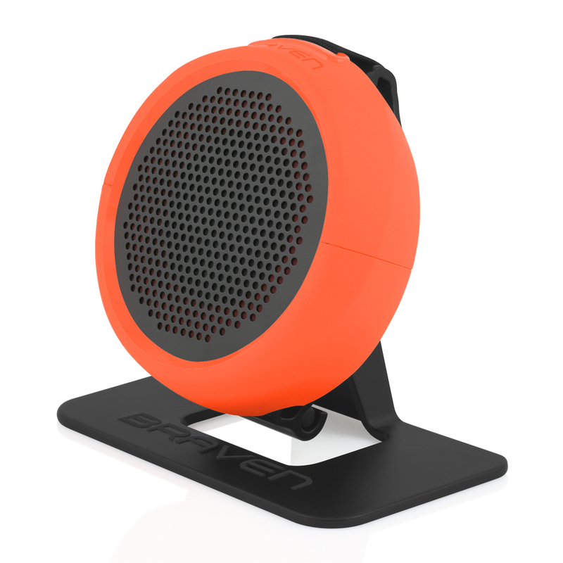 Braven 105 Sunset Wireless Portable Bluetooth Speaker with Action Mount