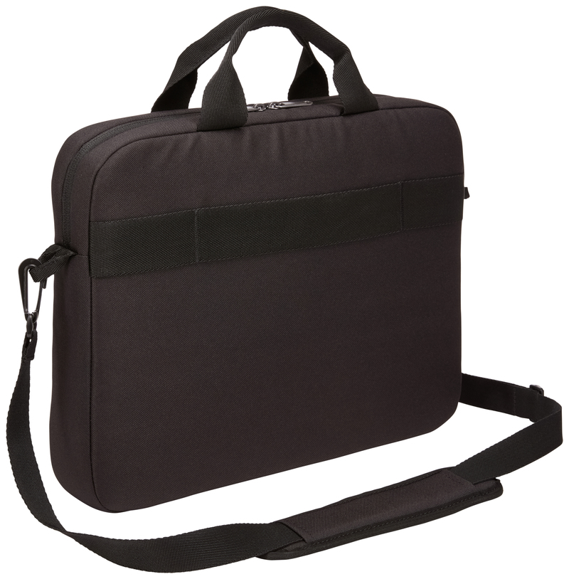 حقيبة كتف أتاتشي 14 بوصة من كيس لوجيك أدفانتيدج لجهاز كمبيوتر دفتري 35,6 سم (14 بوصة) سوداء اللون