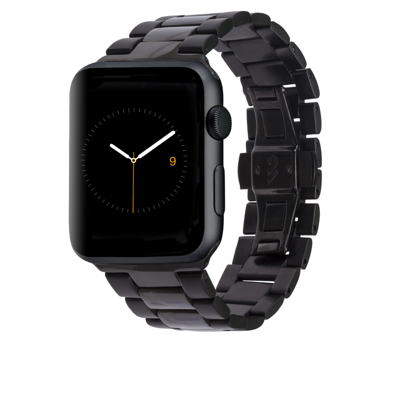 Case-Mate Linked Black/Space Grey 42mm Band For Apple Watch (Compatible with Apple Watch 42/44/45mm)
