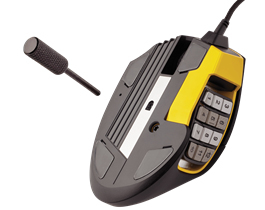 Corsair Scimitar Pro RGB Black/Yellow Gaming Mouse