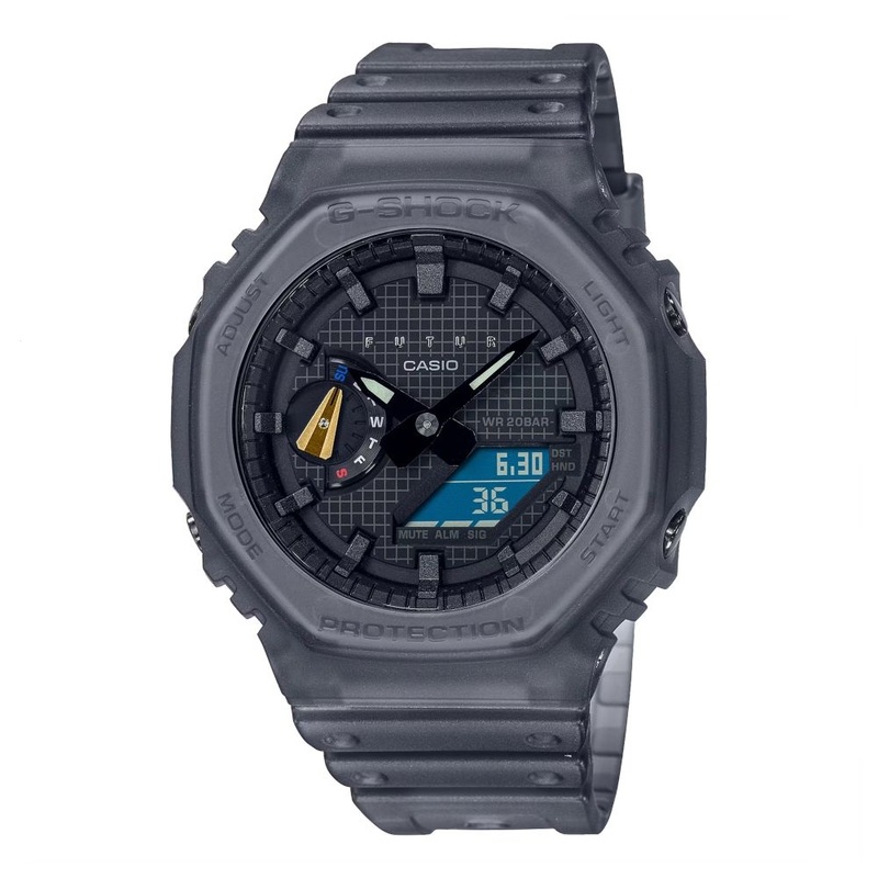 Casio G-Shock GA-2100FT-8ADR Analog Digital Men's Watch Grey