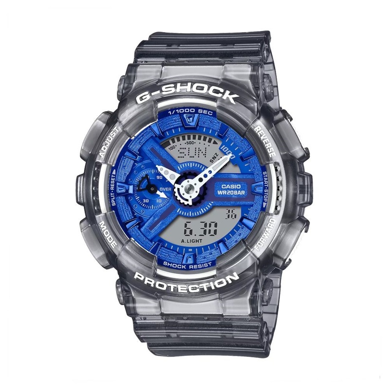 Casio G-Shock GMA-S110TB-8ADR Analog Digital Women's Watch Grey