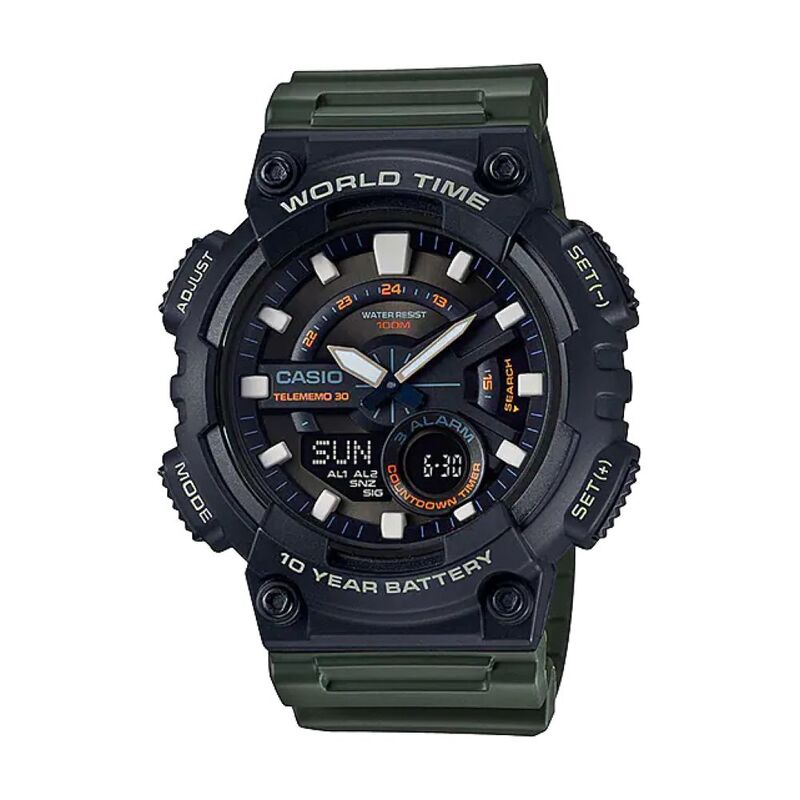 Casio General Line Up AEQ-110W-3AVDF Analog Digital Men's Watch