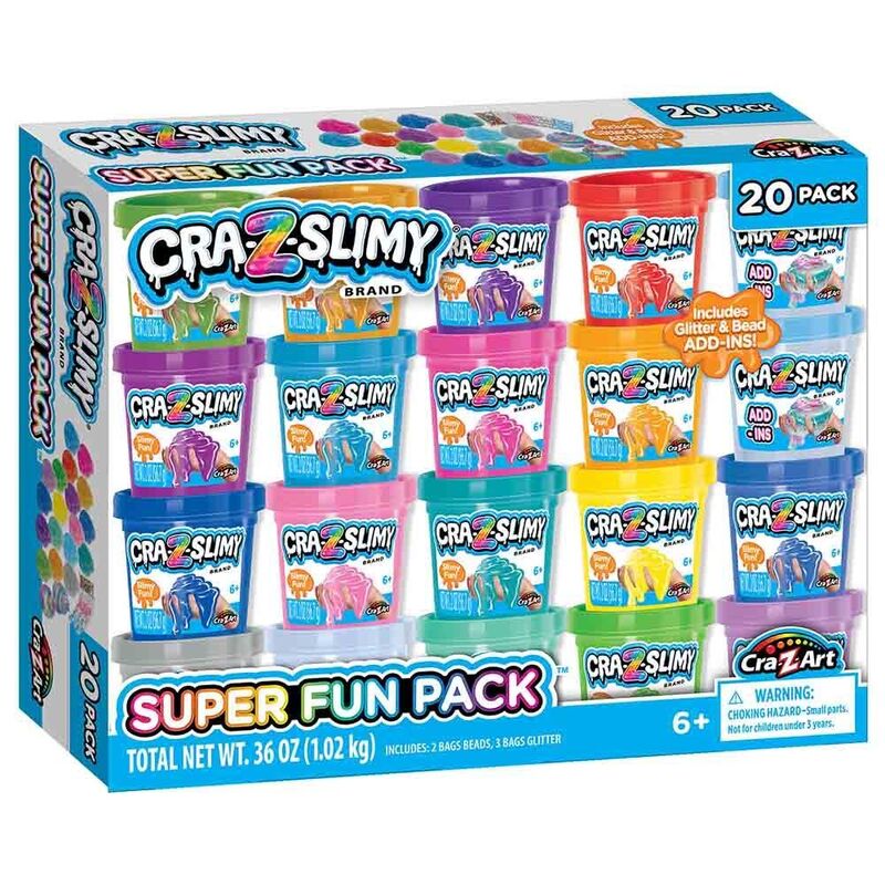 Cra-Z-Slimy Super Fun Pack (Pack Of 20)