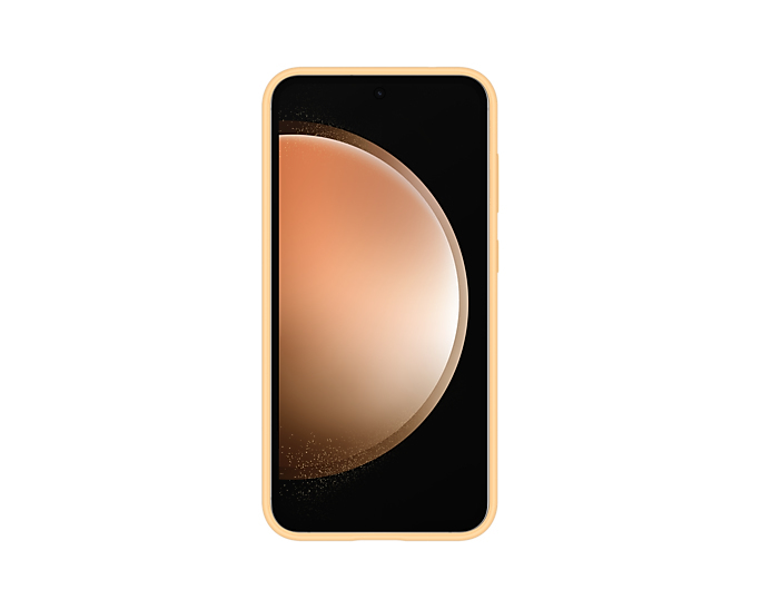 Samsung Silicone Case for Galaxy S23 FE - Apricot