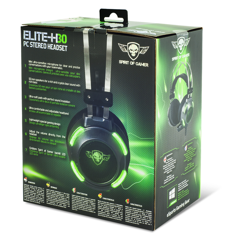 Spirit Of Gamer Elite-H30 Stereo Gaming Headset