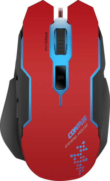 Speedlink Contus Black/Red Gaming Mouse