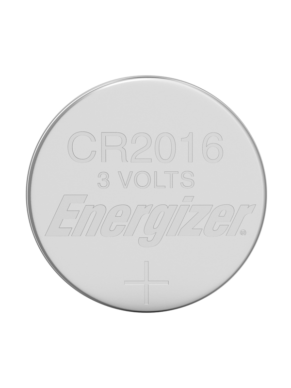 Energizer 2016 3V Lithium Coin Battery (Pack Of 2)
