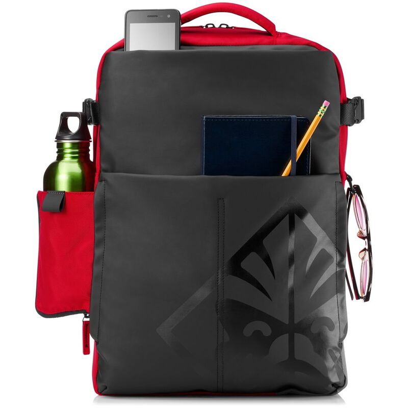 HP Omen (4Yj80Aa) Black/Red Gaming Backpack 17.3-Inch
