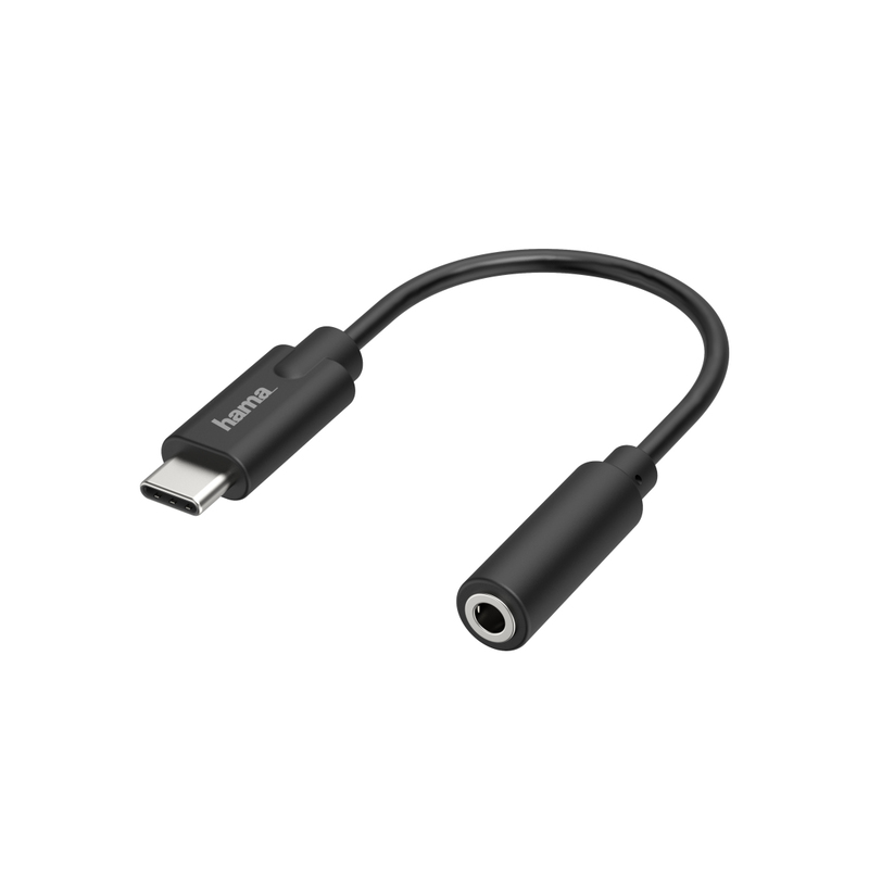 Hama Audio Adapter USB-C Plug - 3.5 mm Jack Socket Stereo