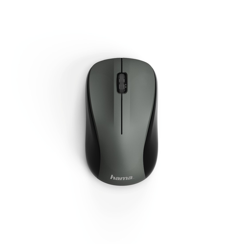 Hama MW-300 Optical Wireless Mouse 3 Buttons - Black/Gray