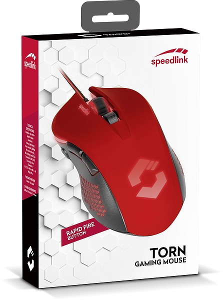 Speedlink Torn Gaming Mouse - Black/Red