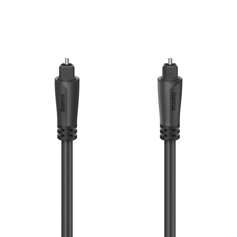 Hama Audio Optical Fibre Cable Odt Plug (Toslink) 1.5m - Black
