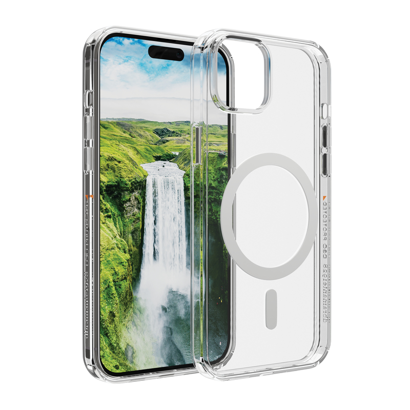 dbramante1928 Iceland Ultra D3O MagSafe Case for iPhone 15 Plus -Clear