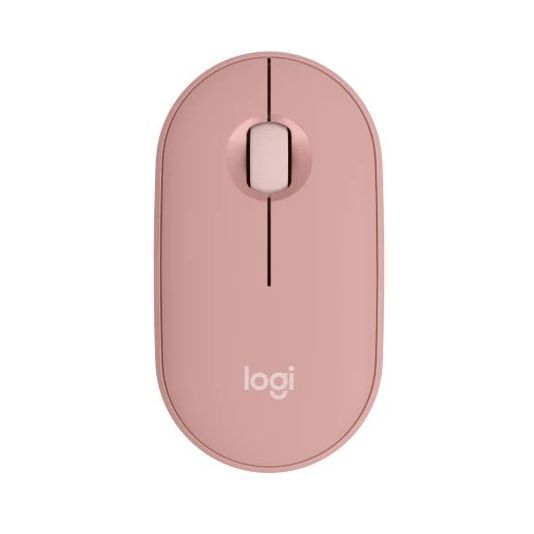 Logitech 910-007014 Pebble Mouse 2 M350s Wireless Mouse - Tonal Rose