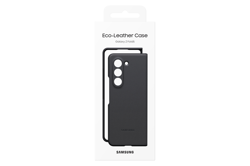Samsung Fold 5 Leather Case - Graphite