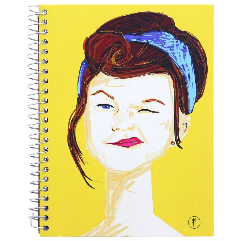 YM Sketch Notebook Hardcover A5 80 Pages Sara
