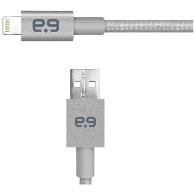 Puregear USB 2.0 Space Grey Lightning Cable 1.2M