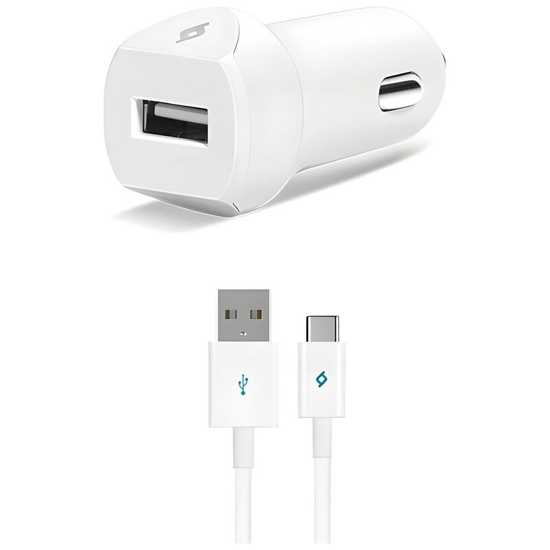 Ttec Speedcharger 2.1A With Type-C Cable Car Charger