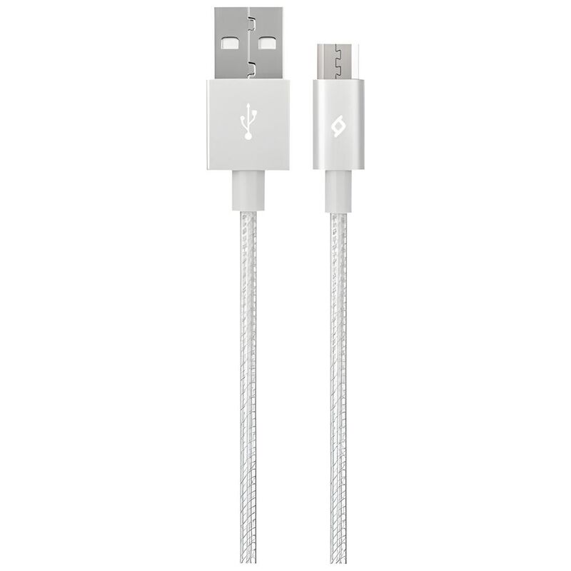 Ttec Alumicable Micro USB Cable Silver