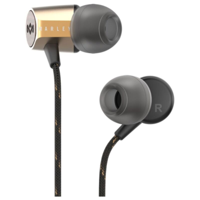 House Of Marley Uplift 2 Brass In-Ear Headphones