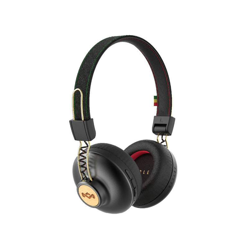 House Of Marley Positive Vibration Rasta Bluetooth On-Ear Headphones