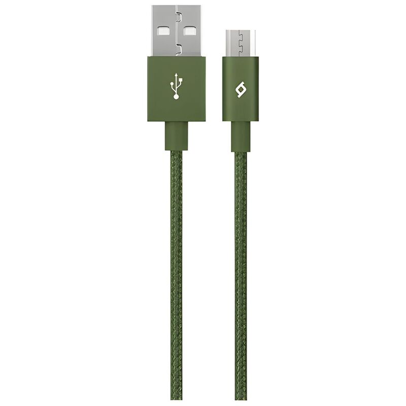 Ttec Alumicable Micro USB Cable Khaki