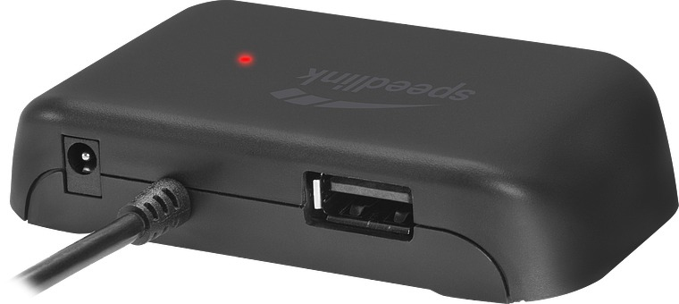 Speedlink Snappy Evo USB Hub 4-Port USB 2.0 Passive Black