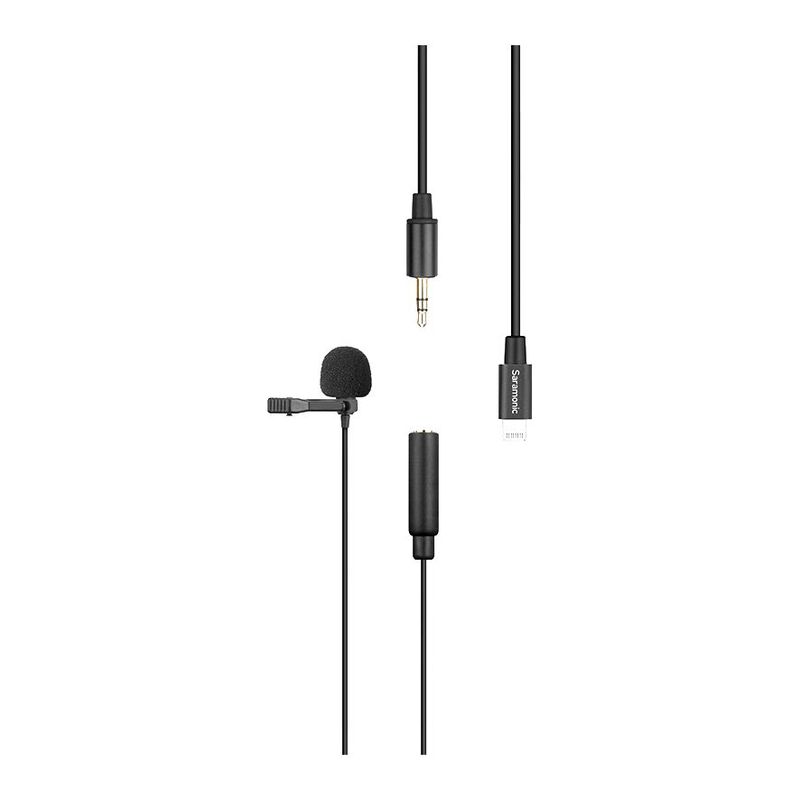 Saramonic Lavmicro U1A Clip-On Lavalier Mic with Lightning Connector 2M