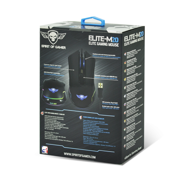 Spirit Of Gamer Elite-M20 Gaming Mouse