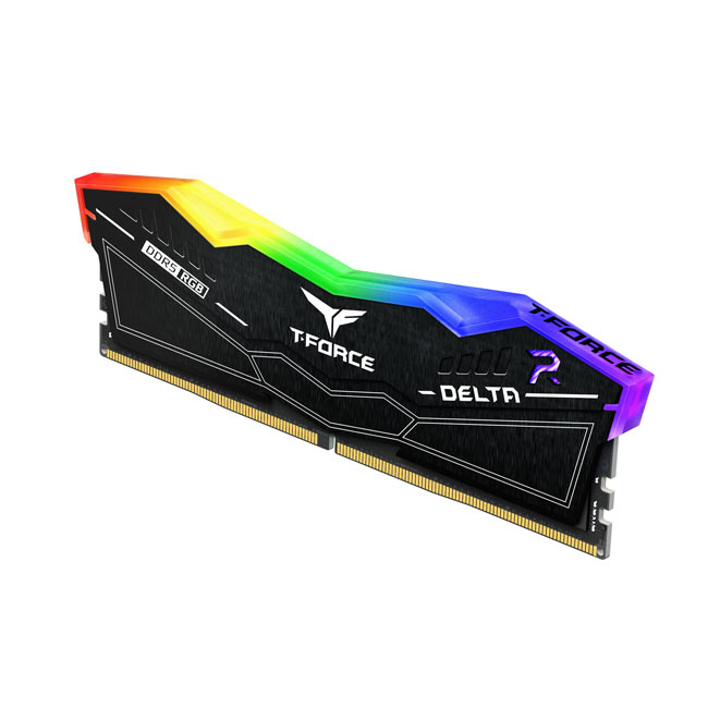 Team Group T-Force Delta RGB 32GB (2x16GB) DDR5 6200Mhz Ram - Black