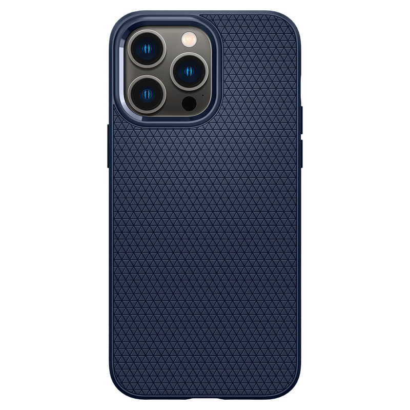 Spigen Liquid Air Case For iPhone 14 Pro - Navy Blue