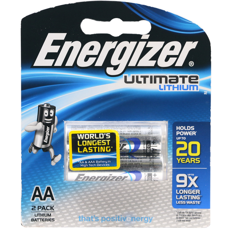 Energizer Lithium AA 15V (Pack of 2)
