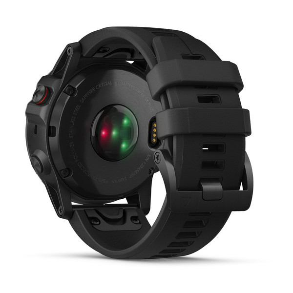 Garmin Fenix 5X Plus Sapphire Black with Black Band GPS Watch