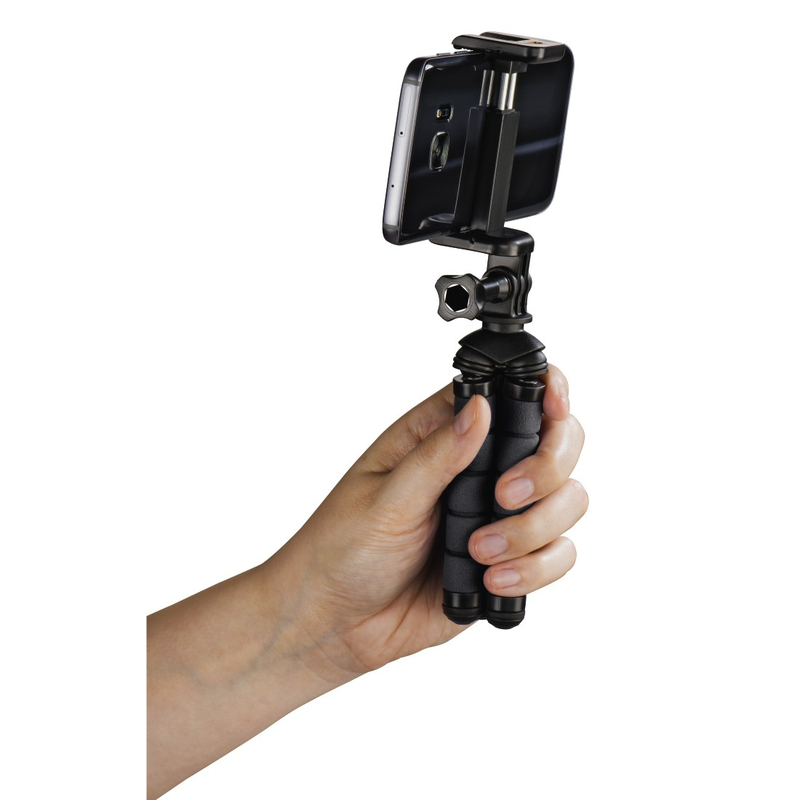 Hama Flex 14 cm Black Mini-Tripod for Smartphone and GoPro