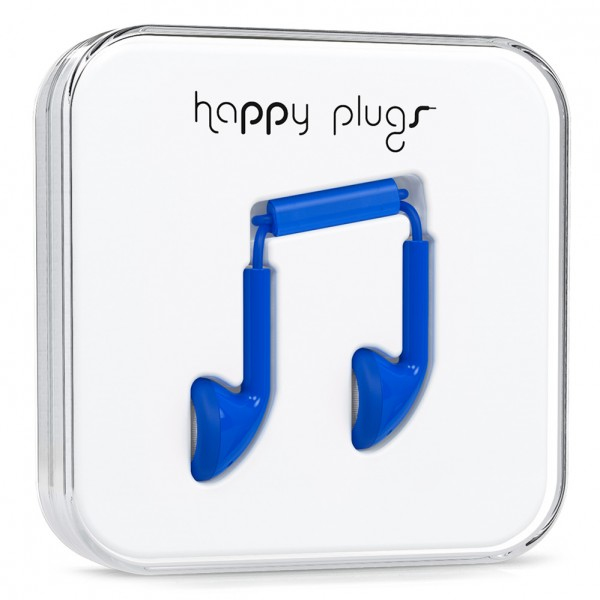 Happy Plugs Cobalt Earphones