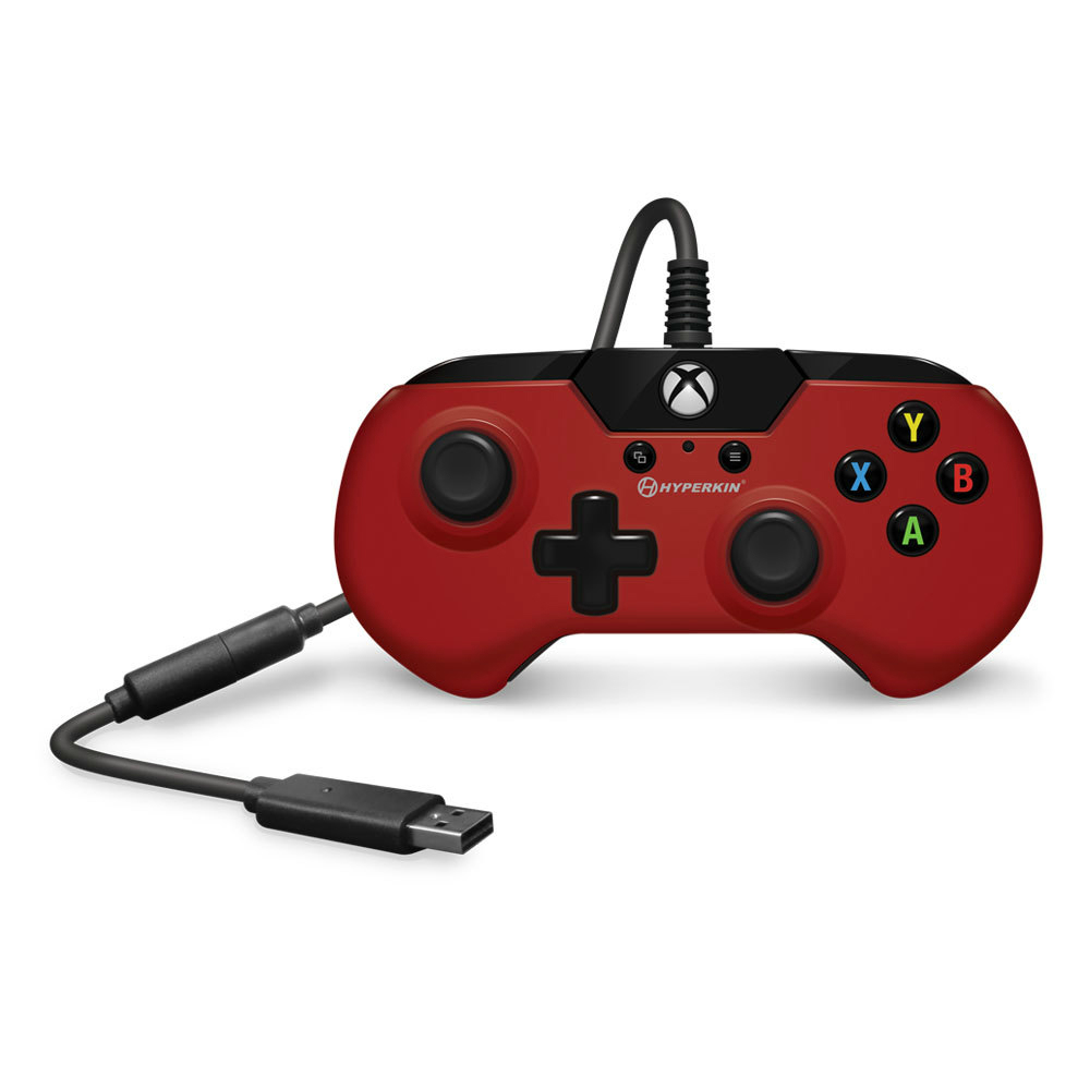 Hyperkin X91 Red Retro Controller For PC/Xbox One