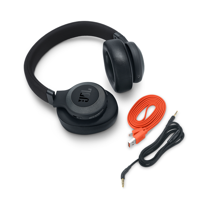 JBL E65 Black Noise Cancelling Bluetooth Headphones