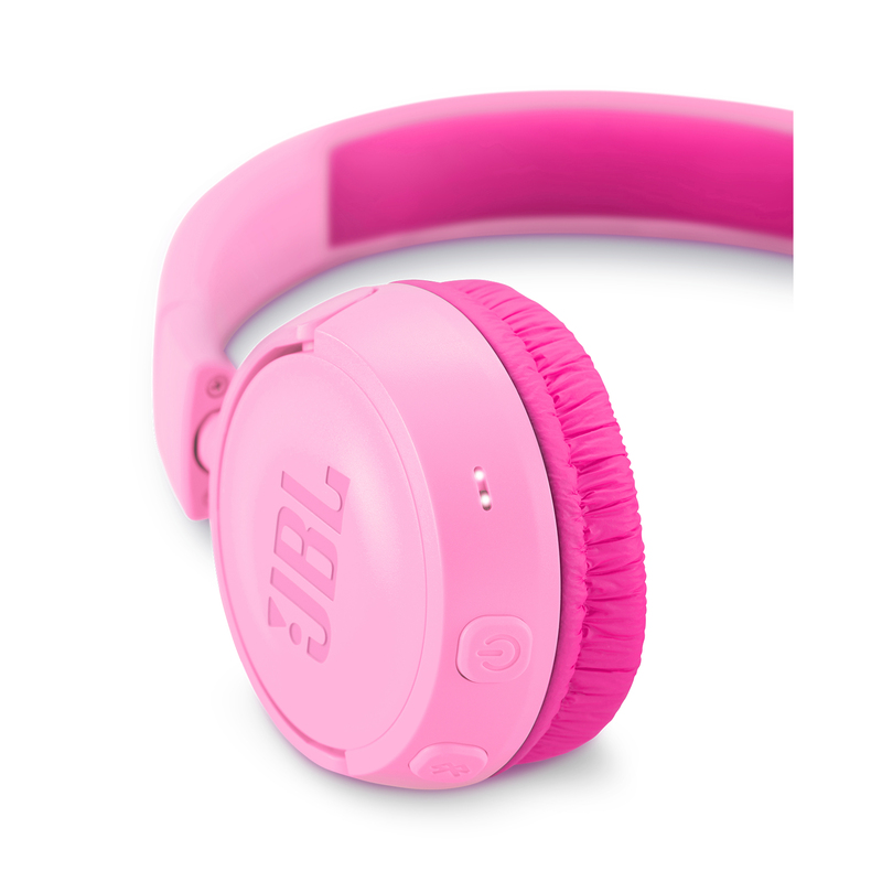 JBL Junior 300 Pink Bluetooth Headphones